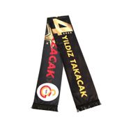 Galatasaray Siyah Orijinal Lisanslı Unisex Atkı