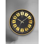 Galaxy D-218-A-12 Parçalı Kadran 30 cm Sessiz Gold Akar Duvar Saati