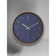 Galaxy D-218-A Siyah Kadran Gold 30 cm Sessiz Akar Duvar Saati