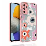 Galaxy M23 Desenli Kamera Korumalı Parlak Nora Kapak Kılıf