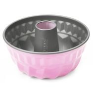 Galeri Kristal Kaiser Colour Borulu Pembe 22 cm Kek Kalıbı