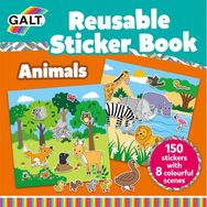 Galt 1005098 Animals Reusable Sticker Book
