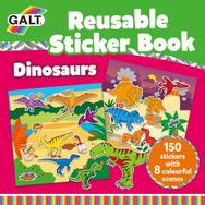 Galt 1005101 3 + Yaş Dinosaurs Reusable Sticker Book