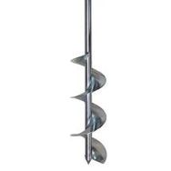 Galvaniz Toprak Burgusu Uzatmalı Çap 15 cm Boy 6 mt Sondaj Aleti