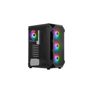 Gamdias AURA GC1 500W Tempered Glass Mesh ARGB Micro ATX Gaming Kasa