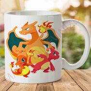 Game Charmander Evolutions Baskılı Kupa