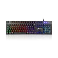 GameBooster G76K Attack Rainbow Aydınlatmalı Semi-Mechanical Oyun Klavyesi (yarı mekanik)