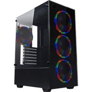 Gamecase 8307 Tropicano 4x120 mm Rainbow Fanlı Oyuncu Kasası