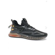 Gamelu ST00153 23YM Grim Keten Günlük Siyah Erkek Sneaker Spor Ayakkabı
