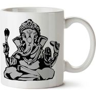Ganesh Hindu God Baskılı Kupa