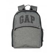 GAP 03439 Çok Gözlü Unisex Gri Melanj Okul Günlük Sırt Çantası
