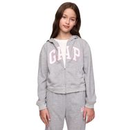 GAP 746744000 Gri V-FRCH FT Günlük Stil Çocuk Sweatshirt