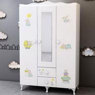 GarajHome Ayıcık 3 Kapaklı Dolap