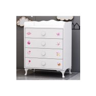 GarajHome Prenses 4 Çekmeceli Şifonyer