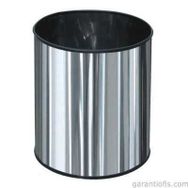 Garanti Metal 1405 13 lt Paslanmaz Metal Çöp Kovası