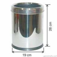 Garanti Metal 1433 5 lt Çemberli Çöp Kovası