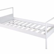 Garanti Ofis Metal 198x98x85 Ölçülerinde 40x40 Profil Kalınlığındal Tek Katlı Ranza
