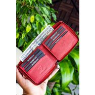 Garbalia Carole Gül Kurusu Unisex Cüzdan