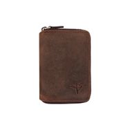 Garbalia Fargo Vintage Kahverengi Deri Unisex Cüzdan