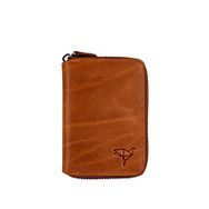 Garbalia Fargo Vintage Taba Deri Unisex Cüzdan