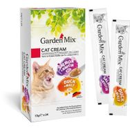Garden Mix 24x15 gr Somonlu ve Ördekli Sıvı Kedi Ödül Maması