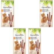 Garden Mix 3x5 gr 4'lü Tavuklu Kedi Stick Ödül