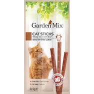 Garden Mix 3x5 gr 50'li Dana Etli Stick Kedi Ödülü
