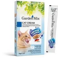 Garden Mix 5x15 gr 11 Adet Tavuklu ve Taurinli Kedi Ödülü
