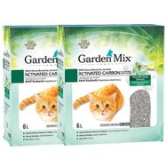 Garden Mix Bentonit Aktif Karbon Marsilya Sabunu 2x6 lt Kedi Kumu
