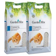 Garden Mix Bentonit Parfümsüz Kalın Taneli 2x5 lt Kedi Kumu