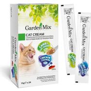 Garden Mix Kuzulu ve Tavuklu Krema 24x15 gr Kedi Ödül Maması