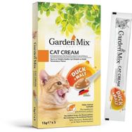 Garden Mix Malt ve Ördekli Sıvı 5x15 gr Kedi Ödül Maması