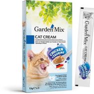 Garden Mix Tavuk Taurin 5x15 gr Kedi Kreması