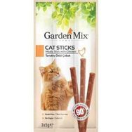 Garden Mix Tavuklu 3x5 gr Kedi Stick Ödül Maması