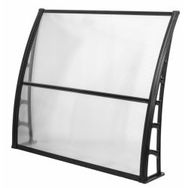 Garden Plastik 105x120 cm Şeffaf Lupin Kapı Pencere Üstü Pratik Sundurma