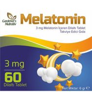 Gardener's Nutraliv 3 mg Melatonin 60 Tablet