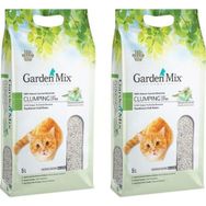 Gardenmix 2x5 Lt Bentonit Marsilya Sabunu İnce Taneli Topaklanan Kedi Kumu