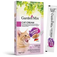 Gardenmix 5x15 gr 11 Adet Somonlu ve Biotin Katkılı Sıvı Kedi Ödülü