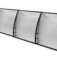 Gardenplast Cosmos 105x360 Şeffaf Kapı Pencere Üstü Pratik Sundurma