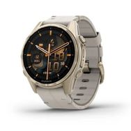Garmin Fenix 8 Amoled Sapphire Soft Gold 43 mm Kireçtaşı Akıllı Saat