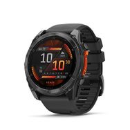Garmin Fenix 8 Amoled Slate Gri 51 mm Siyah Akıllı Saat