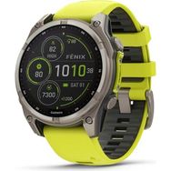 Garmin Fenix 8 Solar Sapphire Titanyum Amp Sarı Grafit 47 mm Sarı Akılı Saat
