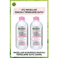 Garnier 2x200 ml Micellar Kusursuz Makyaj Temizleme Suyu