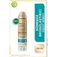 Garnier Ambre Solaire Natural Bronzer Güneşsiz 150 ml Bronzlaştırıcı Vücut Spreyi