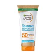 Garnier Ambre Solaire SPF50 175 ml Sensitive Advanced Hipoalerjenik Güneş Koruyucu Süt