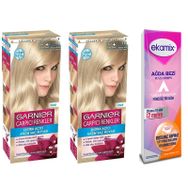 Garnier Çarpıcı Renkler 111 Ekstra Açık Gümüş Sarısı 2 Adet Saç Boyası