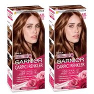 Garnier Çarpıcı Renkler 6.35 Çarpıcı Altın Kahve 2 Adet Saç Boyası