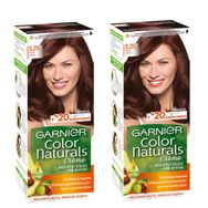 Garnier Color Naturals 5.25 Sıcak Kahve 2 Kutu Saç Boyası