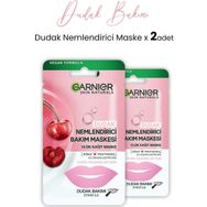 Garnier Dudak Nemlendiricisi 5 gr 2 Adet Kağıt Bakım Maskesi
