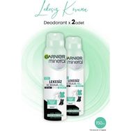 Garnier Ferah Koku 150 ml x 2 Mineral Lekesiz Koruma Deodorant